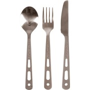 Lifeventure вилка, ложка, нож Titanium
